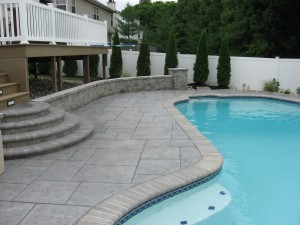 Pattern Concrete for Pools