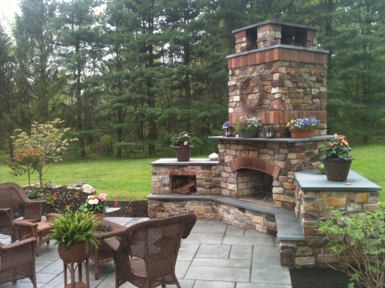 Tag Archive for "Outdoor Fireplace Ideas" - Landscaping ...