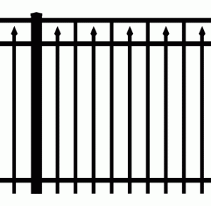 pool code aluminum fence
